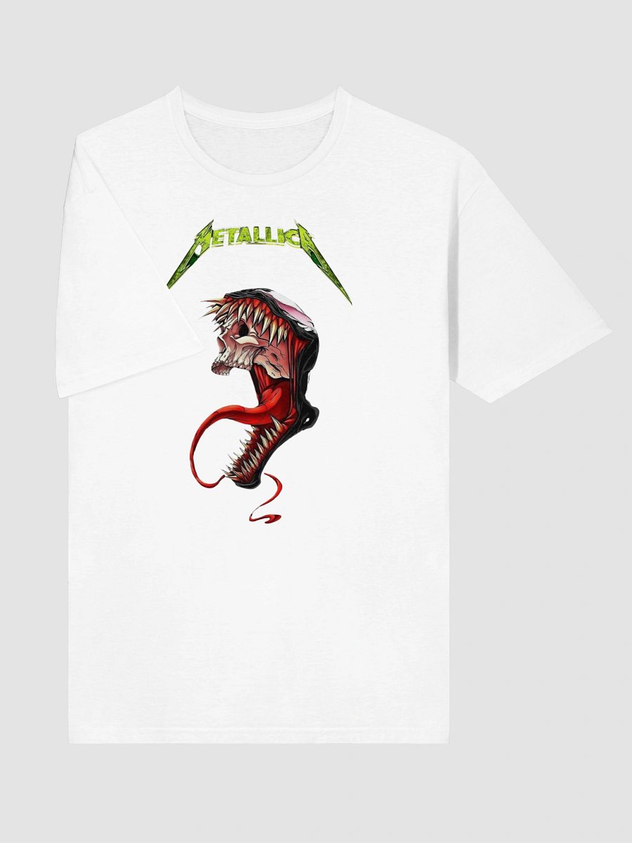 Metallica Venom T-Shirt - Symbiote Skull Mashup product image (3)