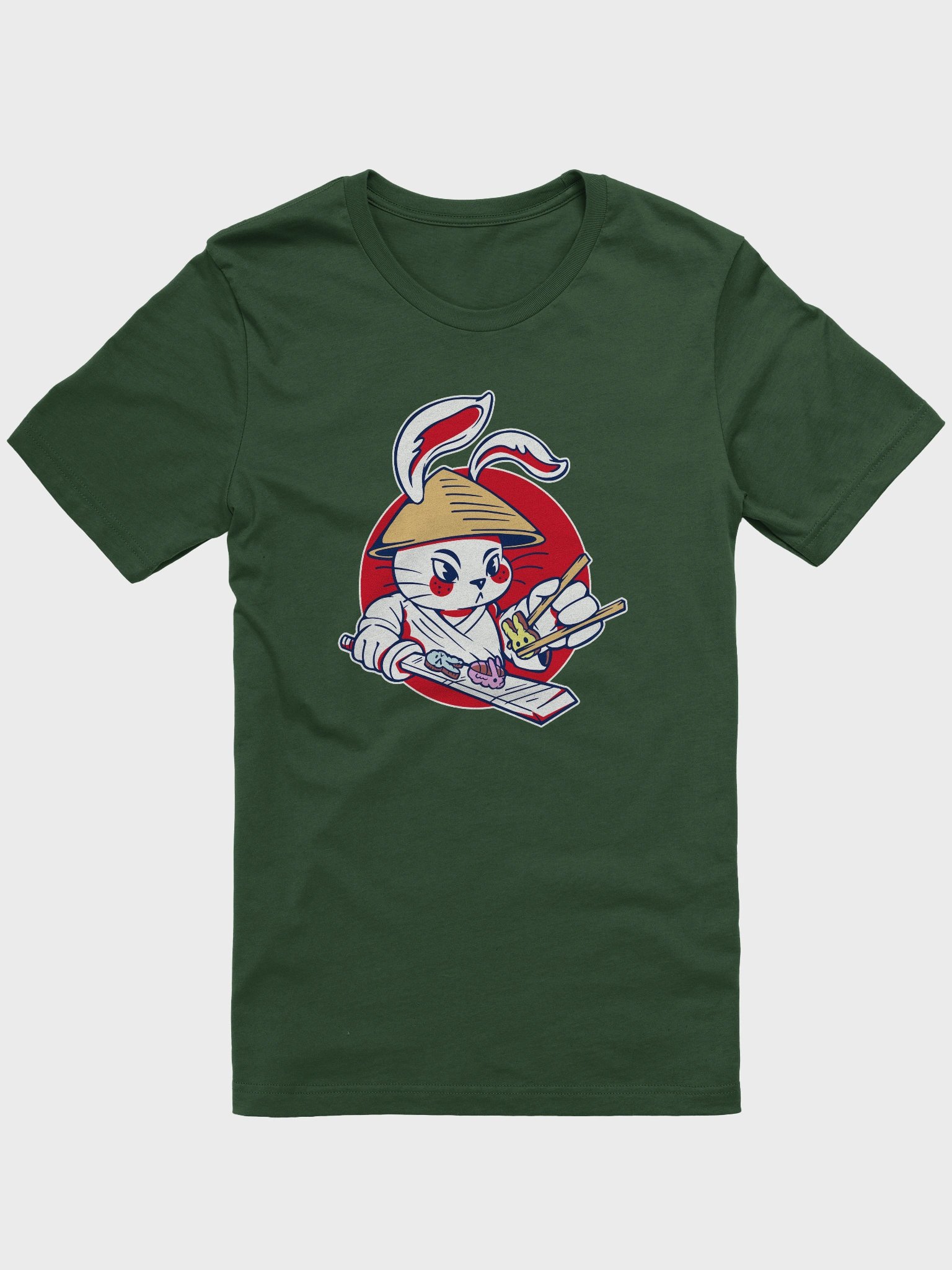 Samurai Rabbit Premium T-shirt product image (2)
