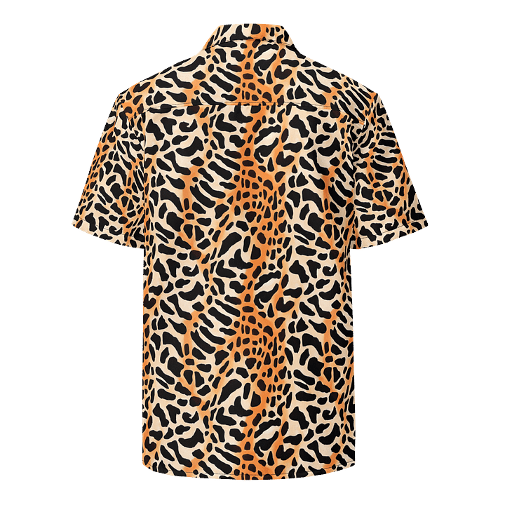 Orange Giraffe Hawaiian Shirt product image (2)
