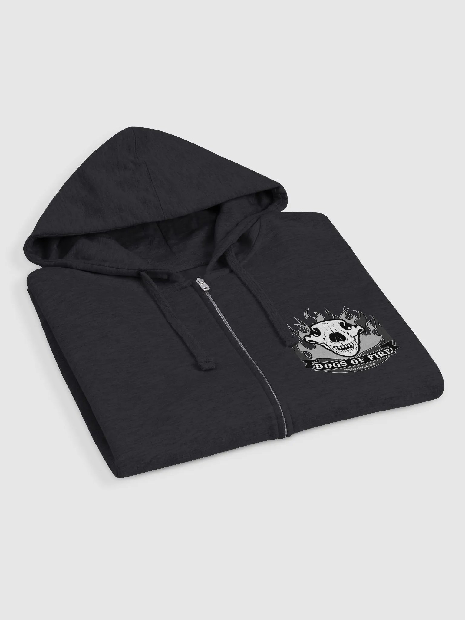Dogs of Fire Zipped Hoodie product image (3)