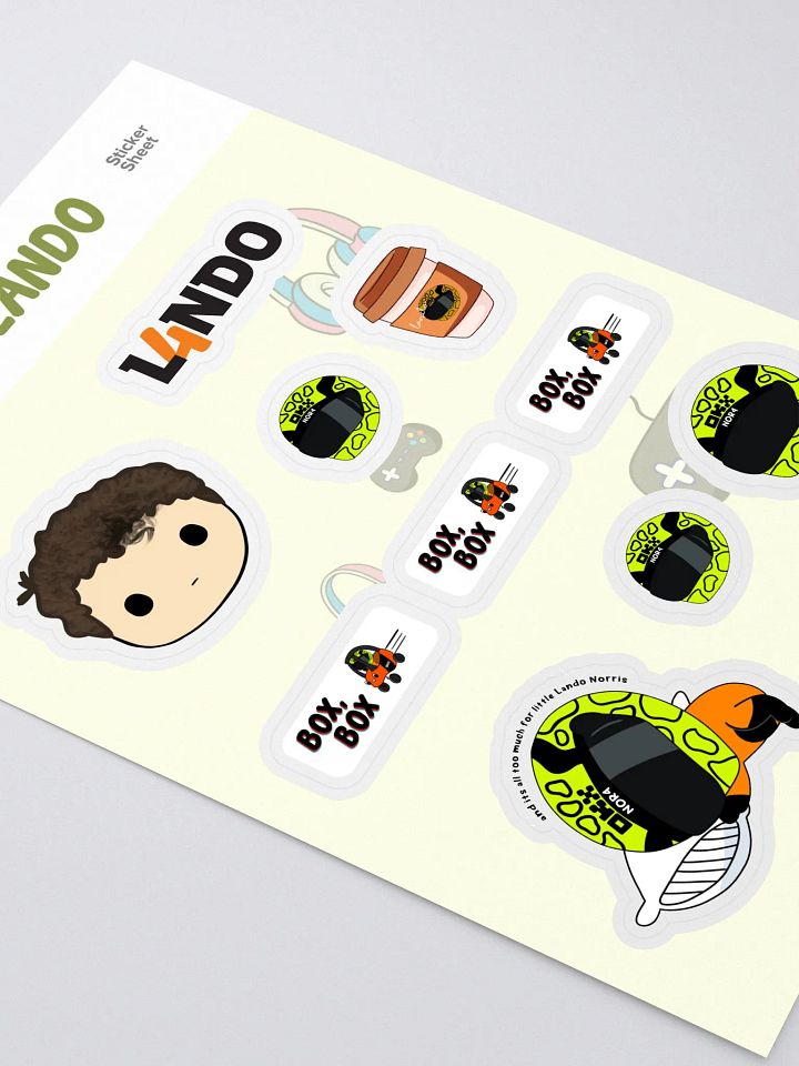 Mini Lando - Sticker Sheet product image (2)