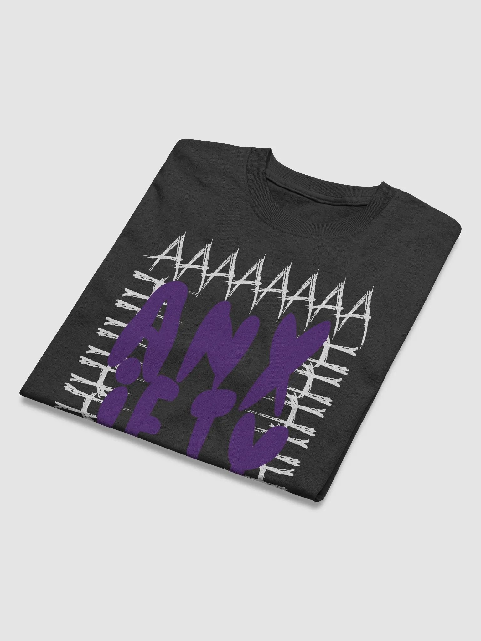 Bak3rstreet Ah Anxiety T-Shirt product image (3)