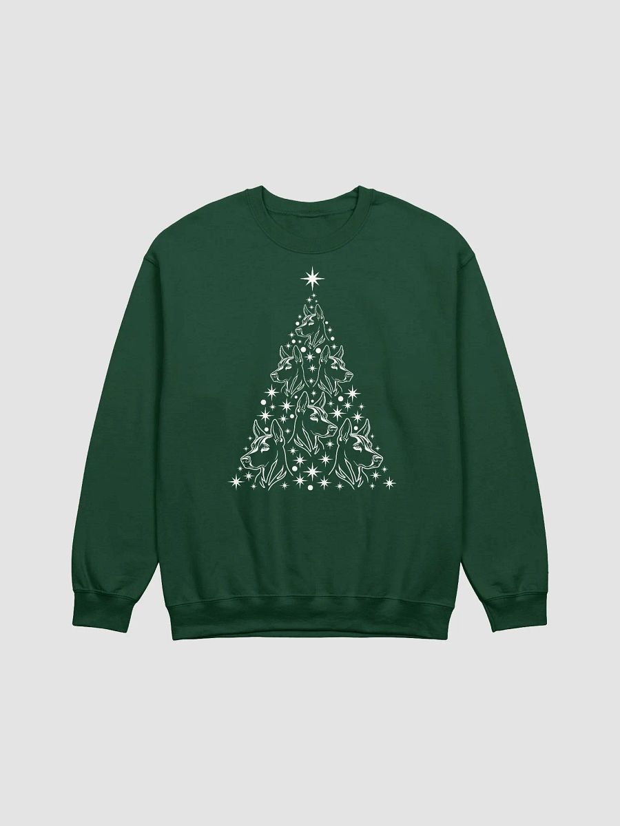 Doberman Christmas Tree Sweatshirt Design for Doberman Paw-rents product image (13)