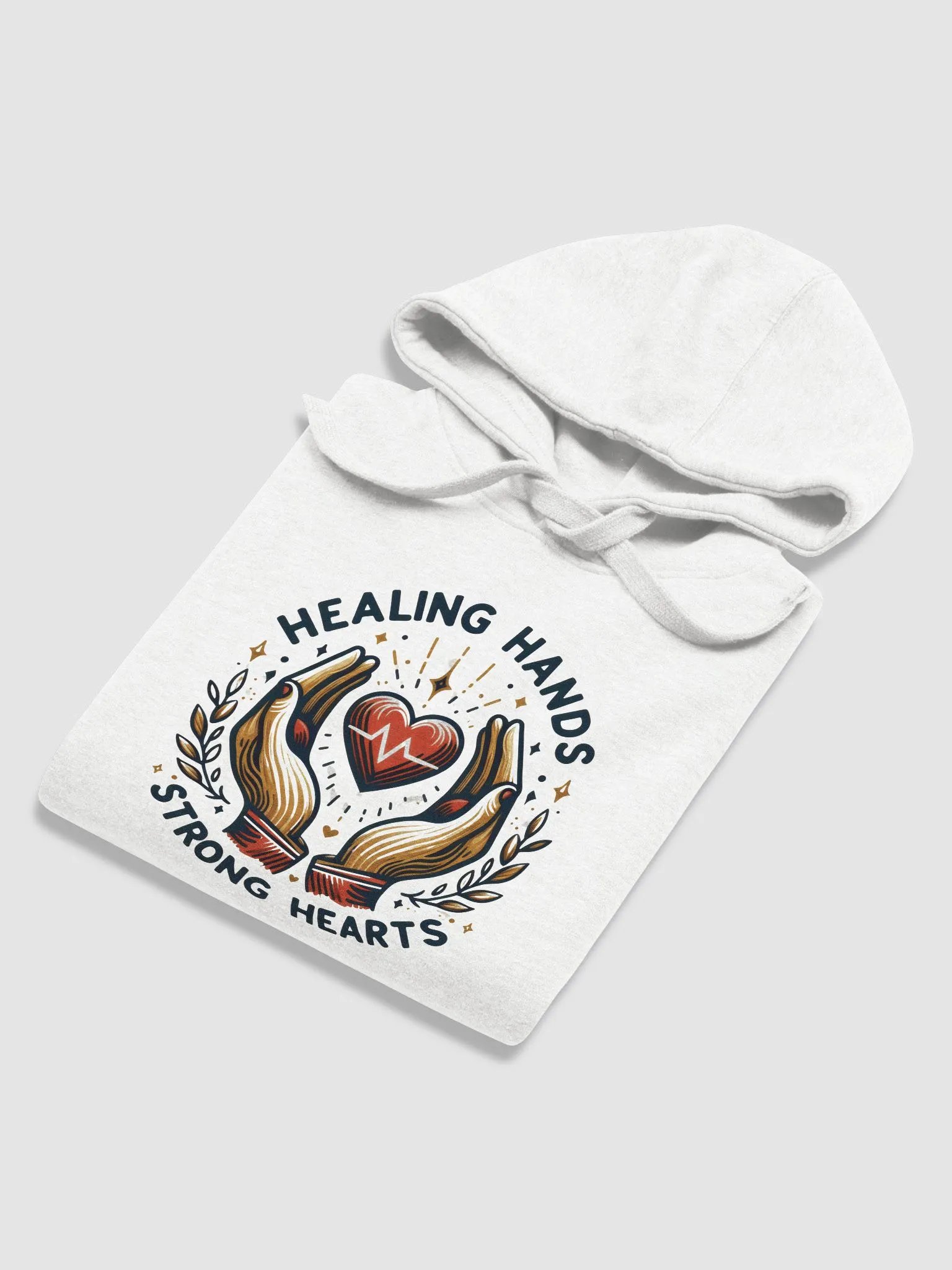 Strong hearts: Healing Hands Unisex Premium Hoodie product image (59)