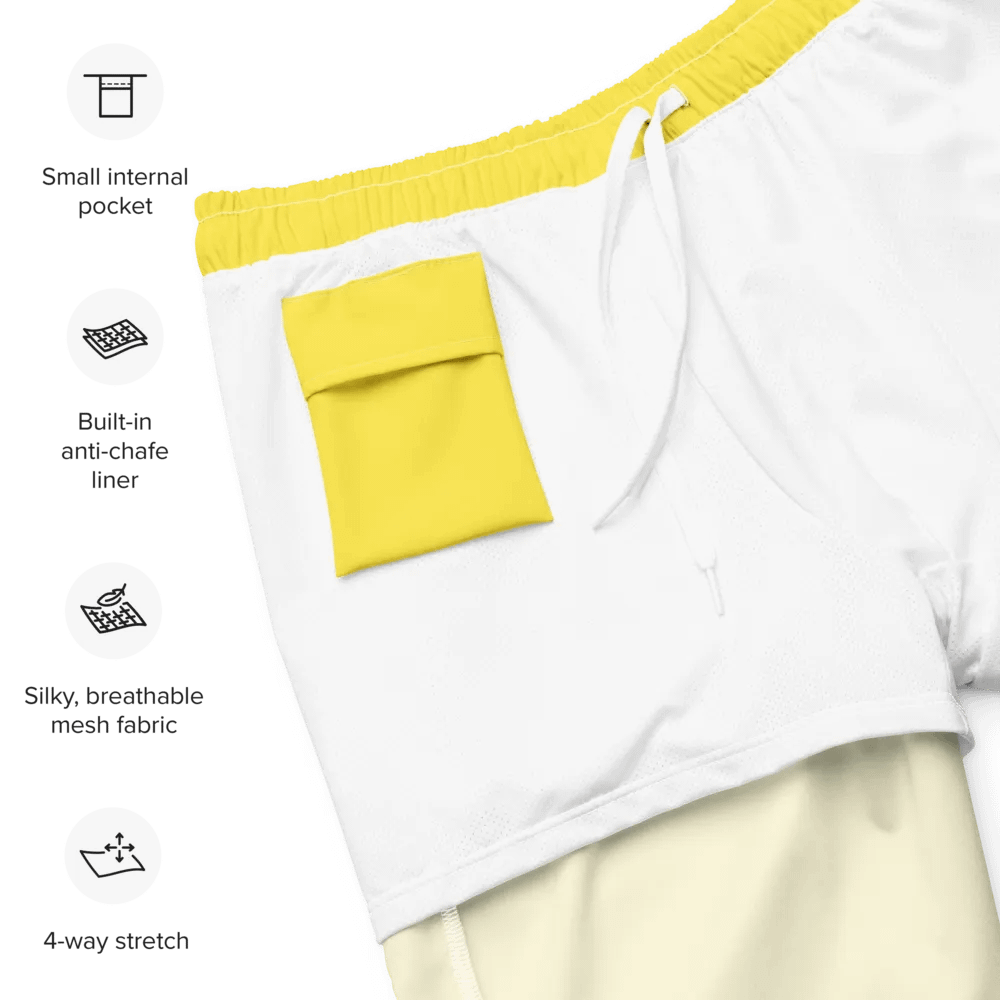 Lil Yellow Guy Th0ng Butt Swim Trunks product image (12)