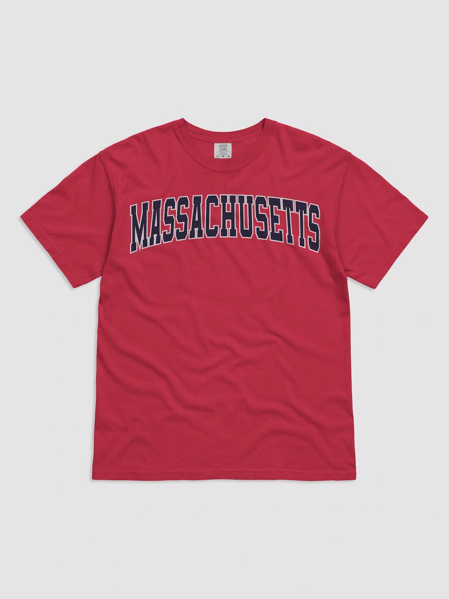 Massachusetts Vintage Stylish Unisex Garment-Dyed T-shirt product image (2)