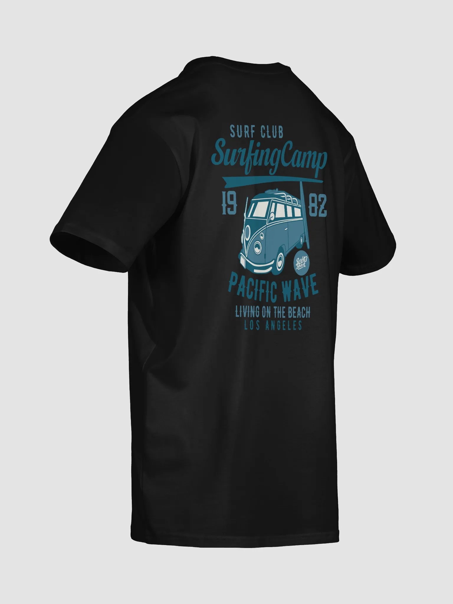 Pacific Wave Vintage Surf Club T-Shirt product image (9)