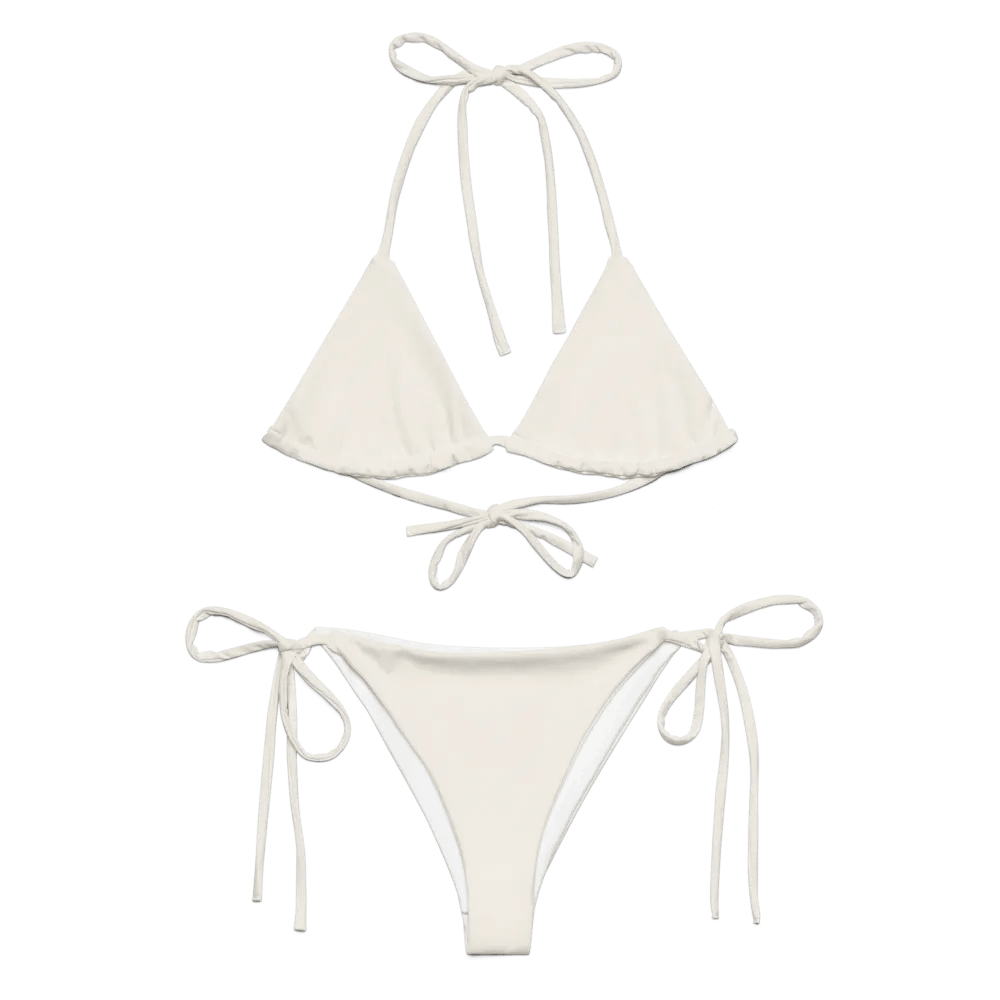 Namaste Cream and Gold String Bikini product image (2)