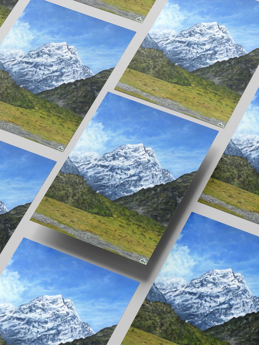 Mountain Cook in Summer Art Print product image (7)