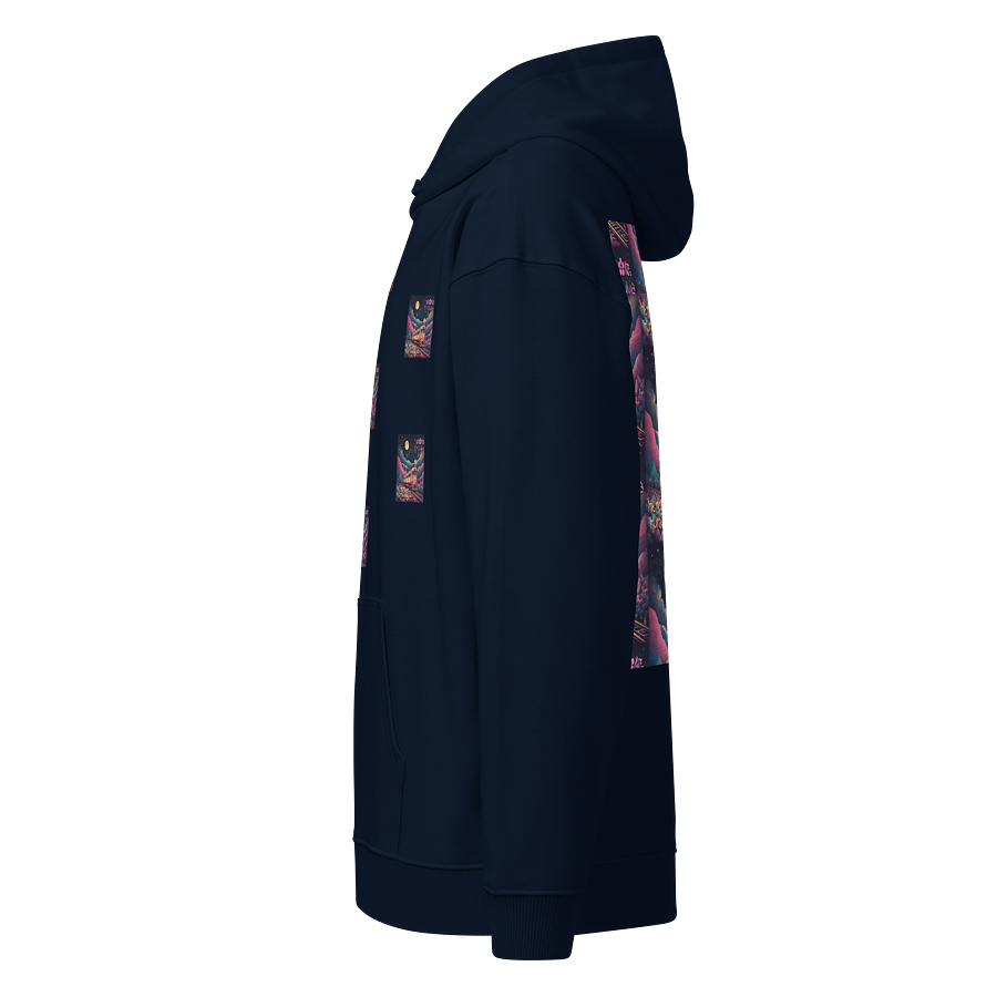 Metros y Murciélagos Unisex Organic Relaxed Hoodie product image (5)