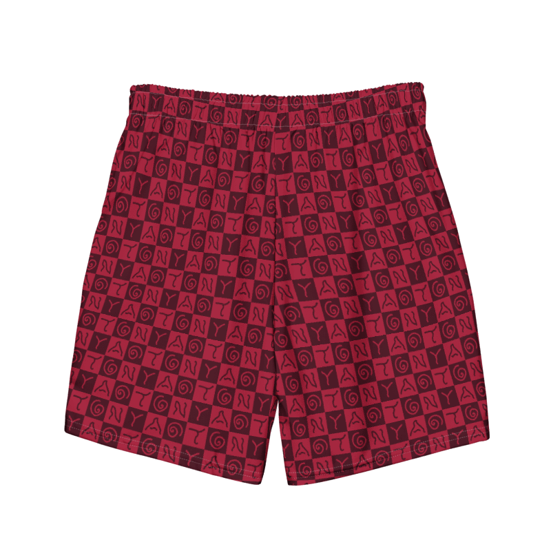 Crazy Tonya Red Swim Trunks product image (2)