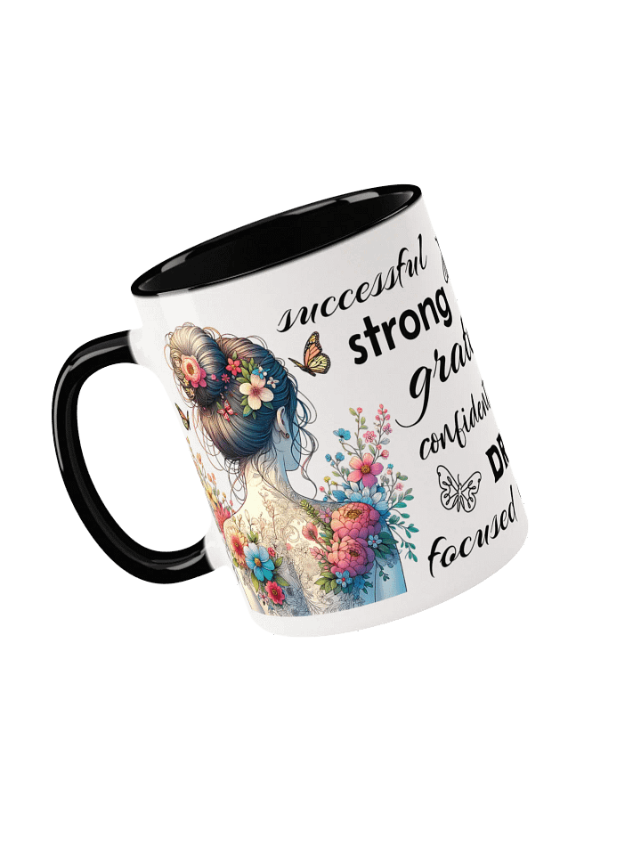 Positive Affirmations Ceramic Mug With Color Inside product image (1)