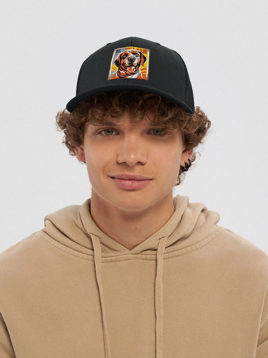 Vintage Dog Illustration Trucker Hat product image (35)