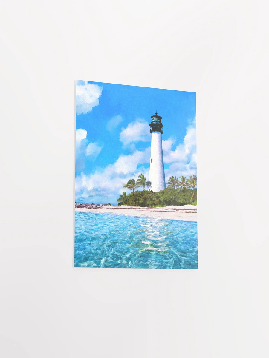 Cape Florida Lighthouse Matte Poster product image (20)