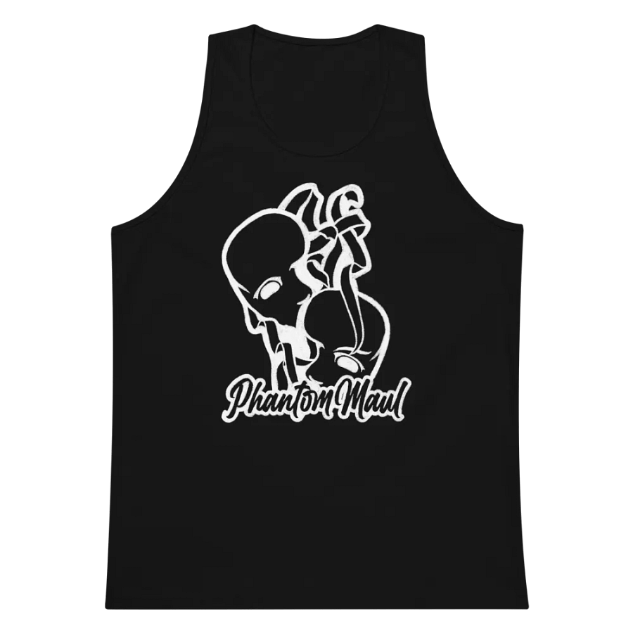 White Logo Men's Tank Top product image (5)