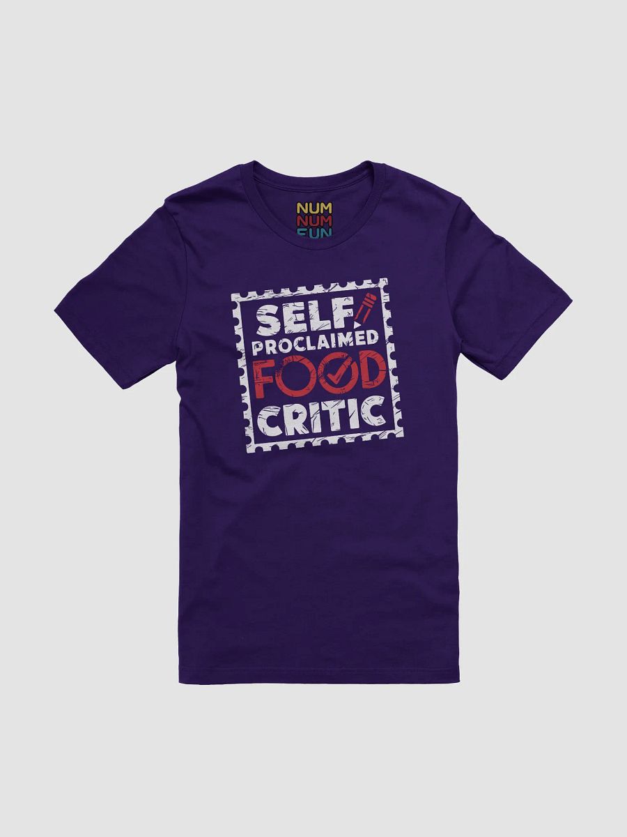 Self proclaimed food critic (stamp) product image (1)