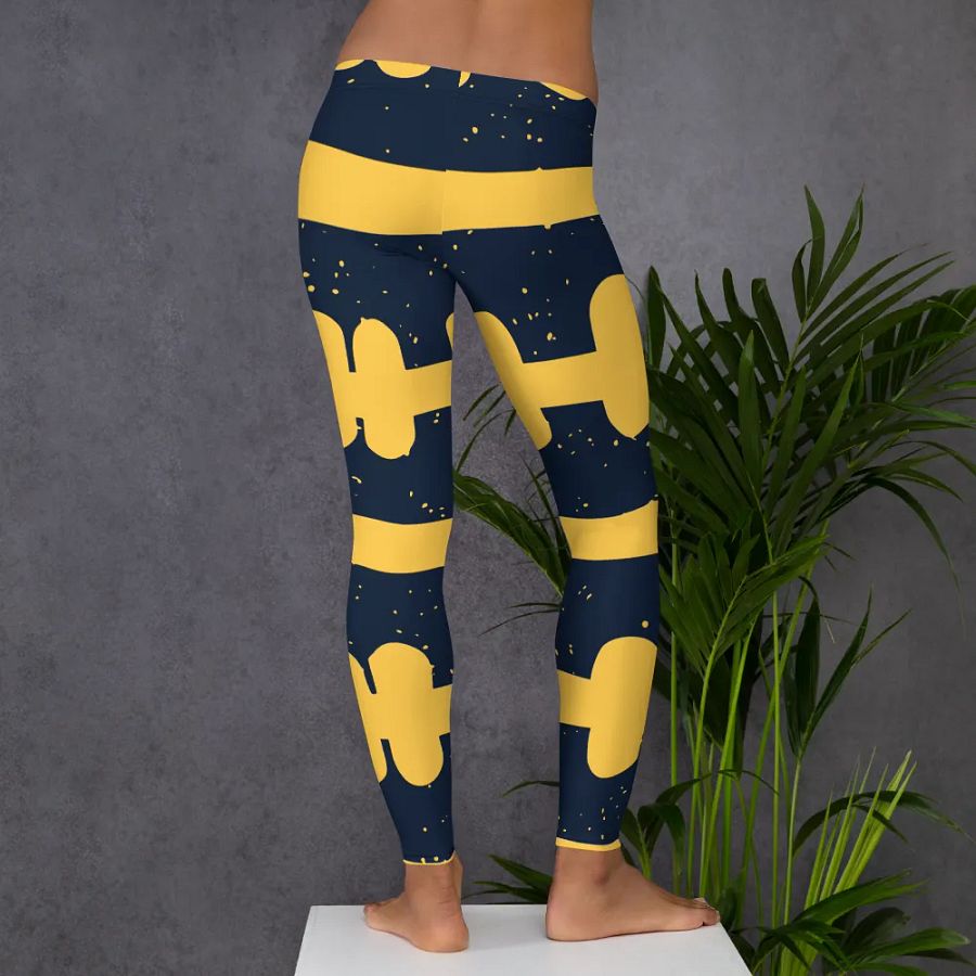 Golden Dots Midnight Leggings product image (6)