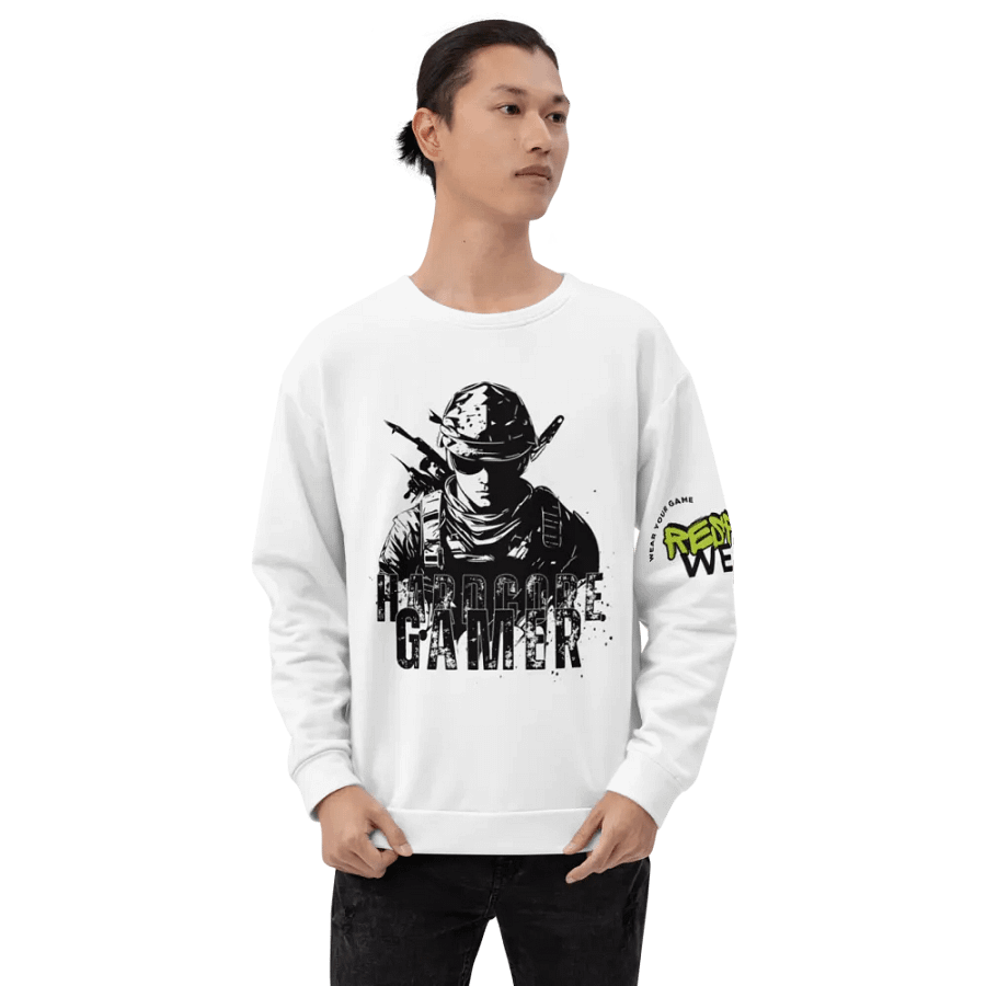 Respawn White Sweat Shirt product image (5)