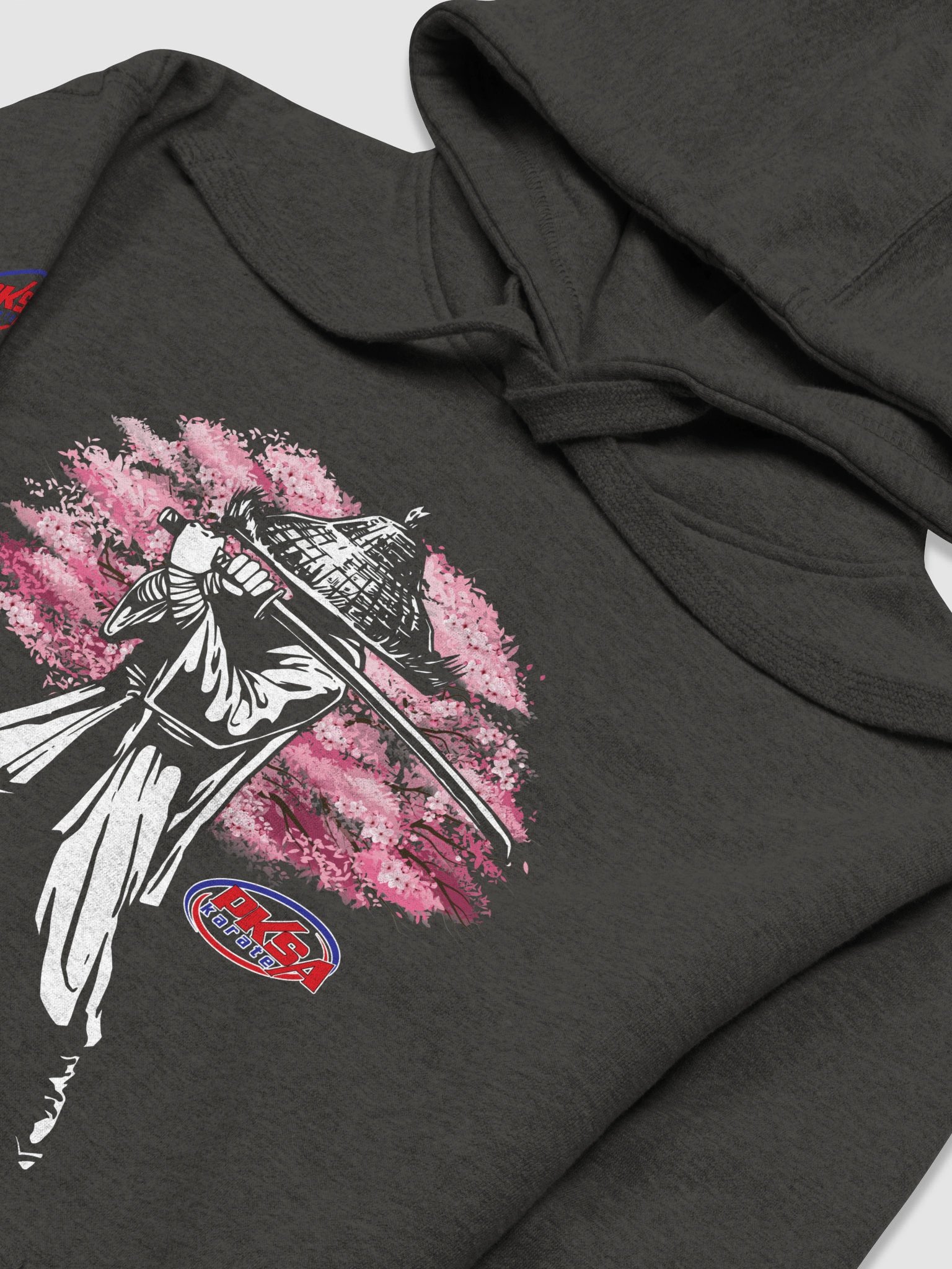 Adult: Samurai & Cherry Blossom Hoodie product image (3)