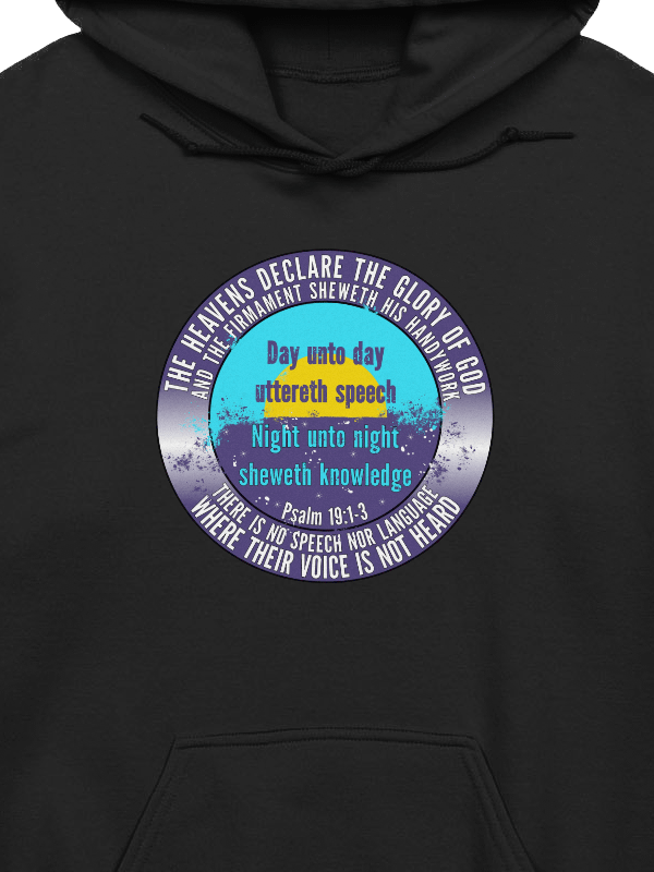 The Heavens Declare The Glory Of God Hoodie product image (2)