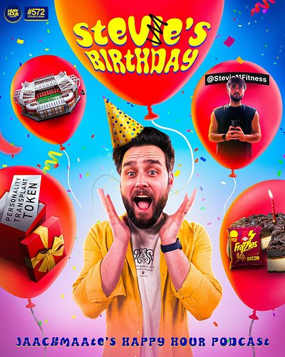 OUT NOW🚨

Planning Stevie’s DREAM Birthday! 🎂 

It’s a Double Main Show Week and it’s also Stevie’s - sorry STEVE’s birthday ...