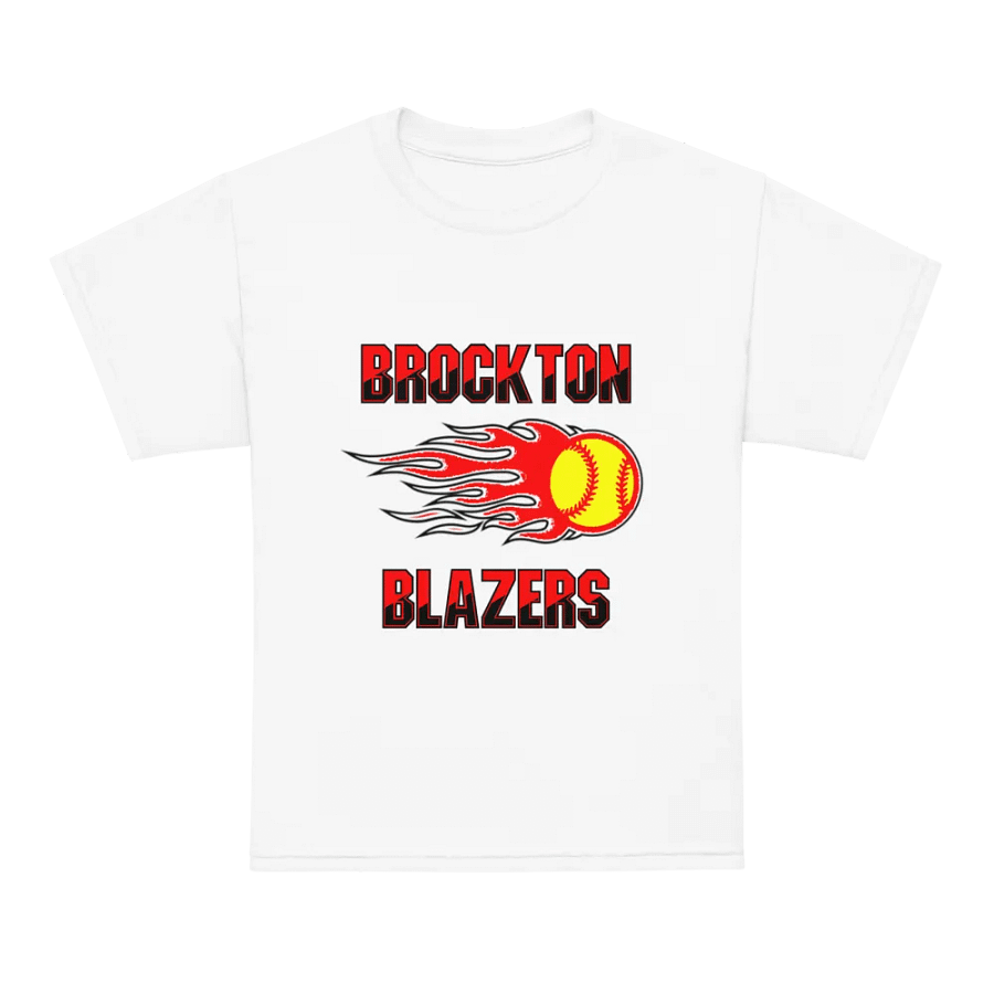 Youth Brockton Blazers Logo Tee - White product image (7)