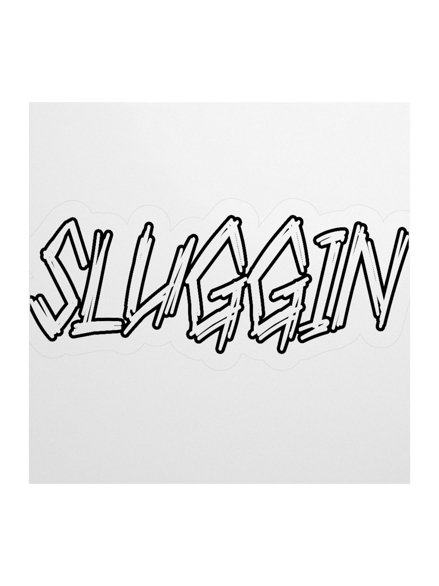 Sluggin Kiss Cut Sticker product image (3)