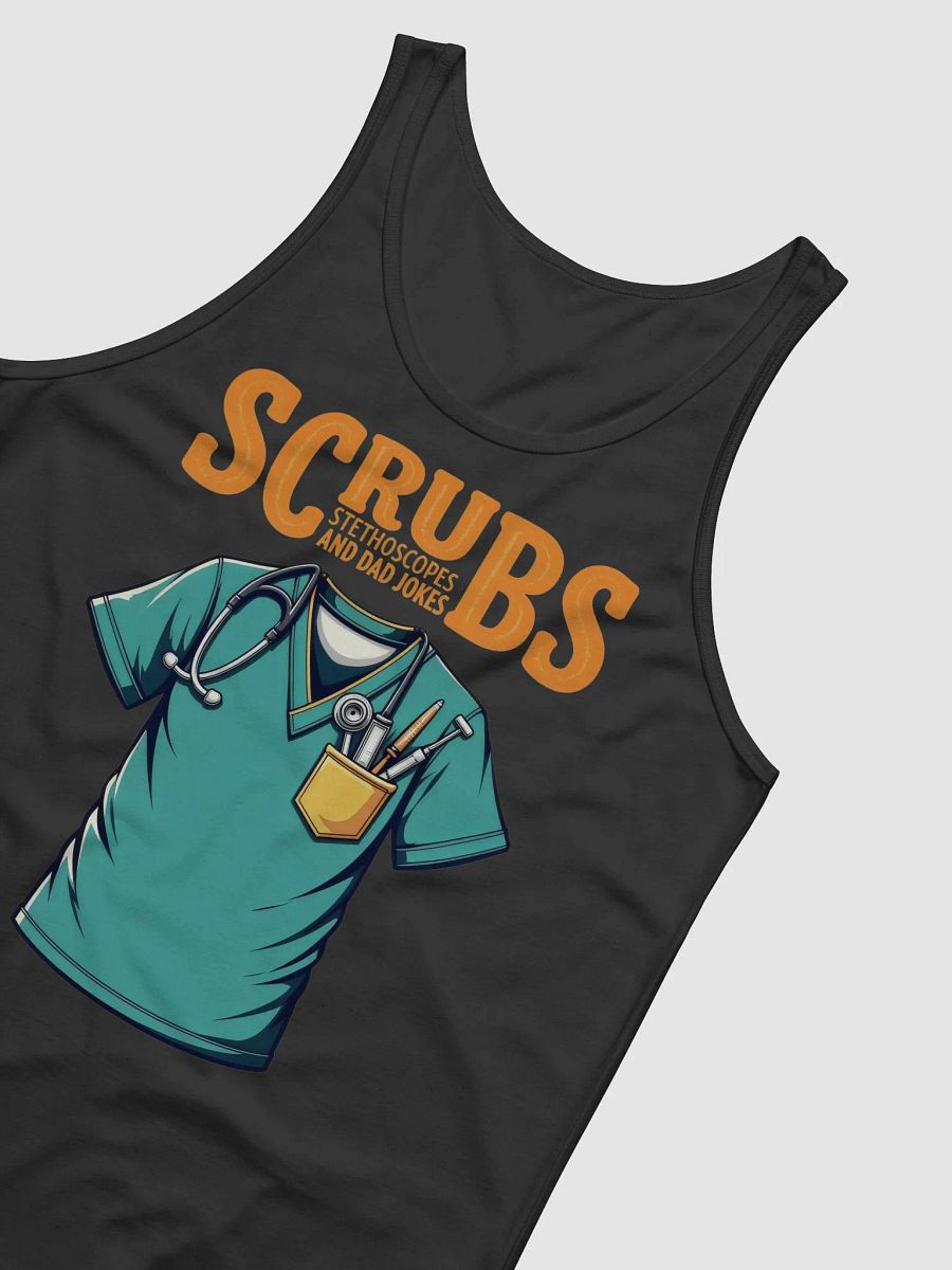 dad jokes, Stylish Scrubs and Stethoscopes Jersey Tank product image (16)