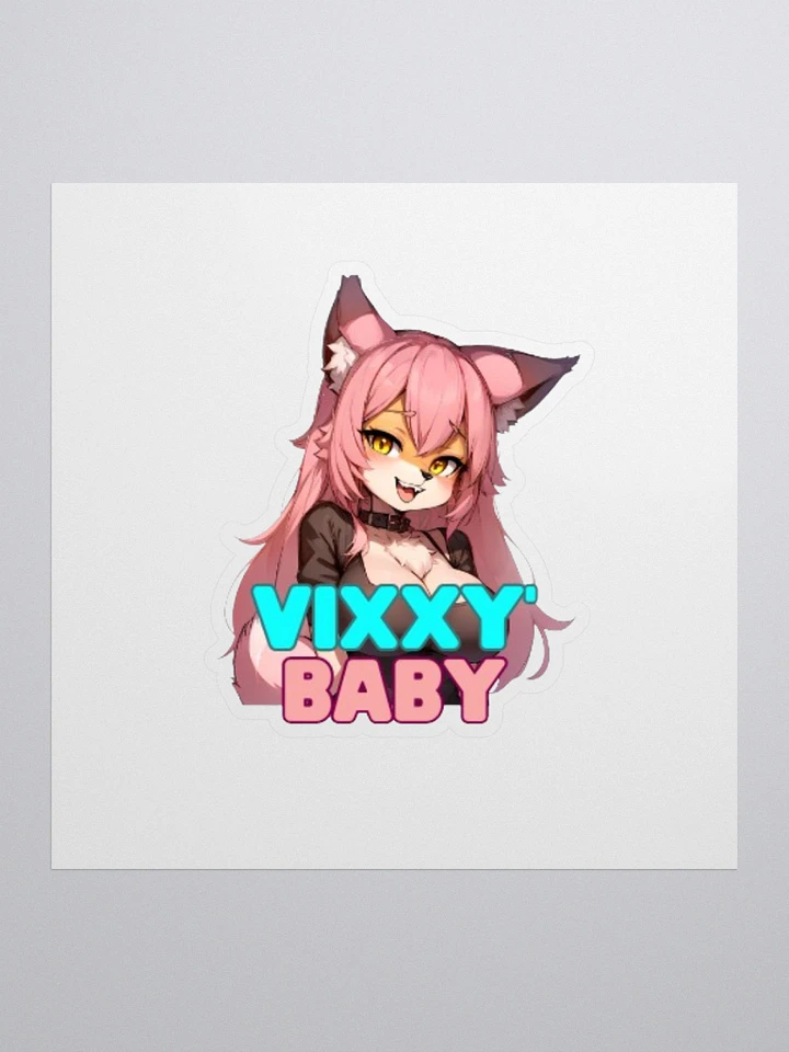 Vixxybaby Twitch Logo Kiss Cut Sticker product image (1)