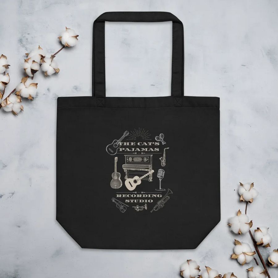 The Cat's Pajamas Recording Studio - Organic Canvas Tote product image (3)