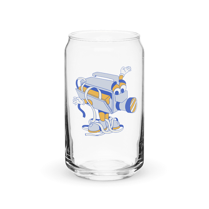 VHS Guy Juice Glass product image (1)
