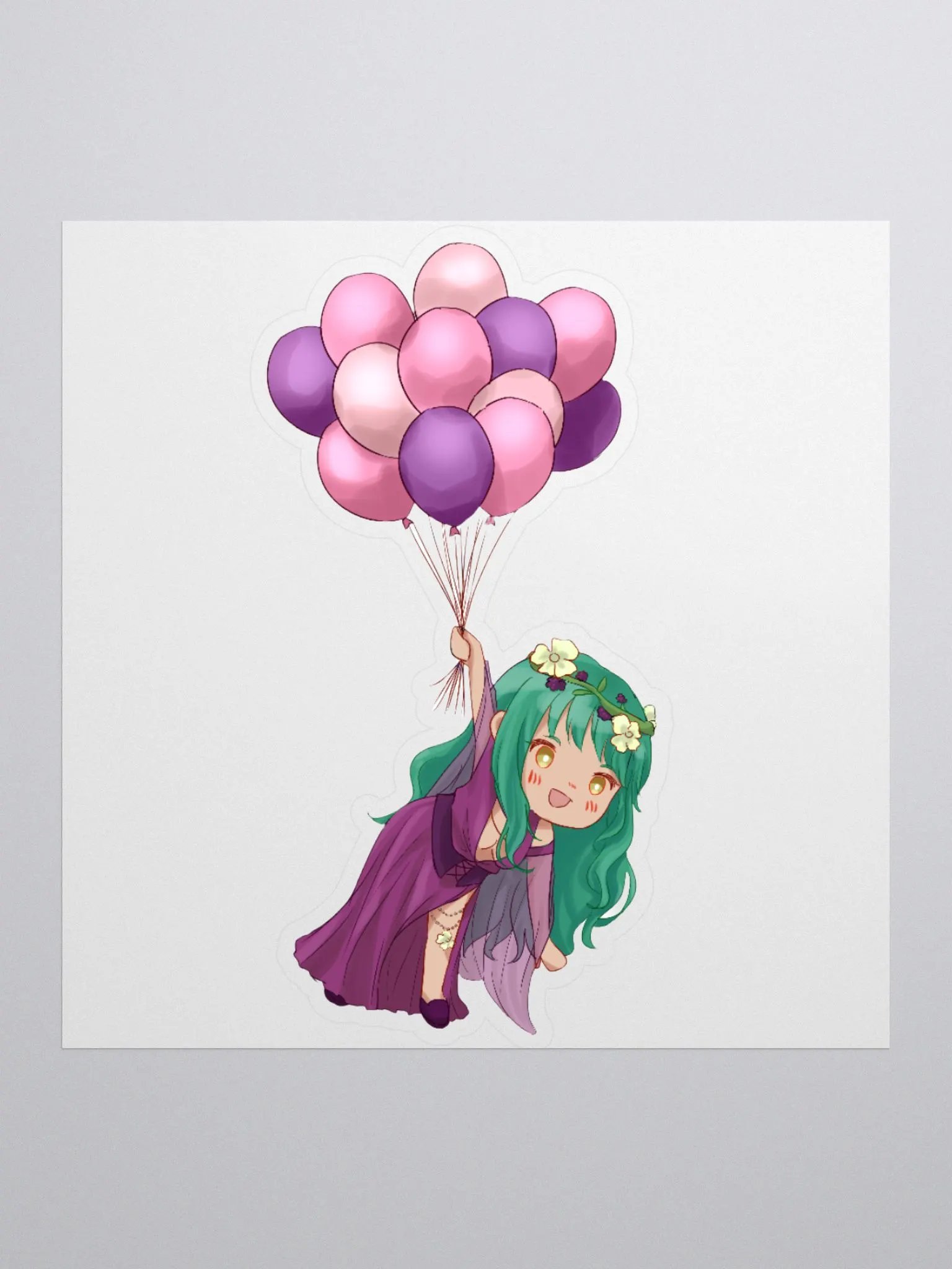 Mae Birthday Sticker product image (1)