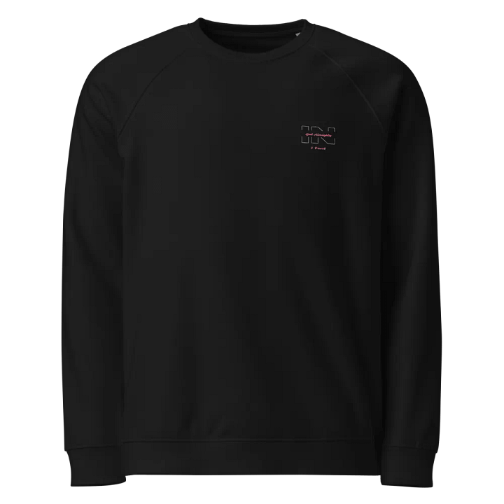 God Almighty Unisex Organic Sweatshirt product image (1)