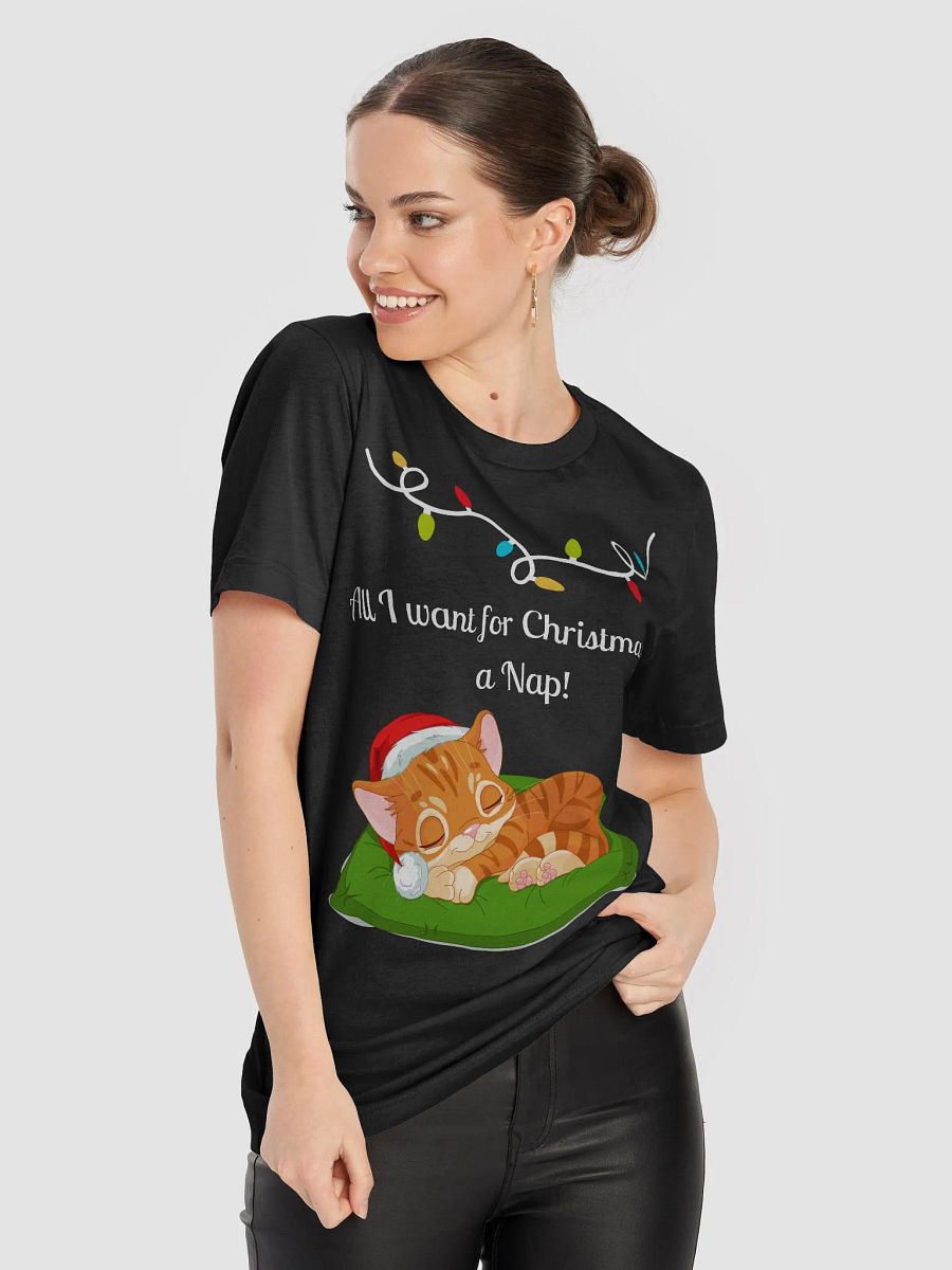Cat-Themed Christmas T-Shirt product image (64)