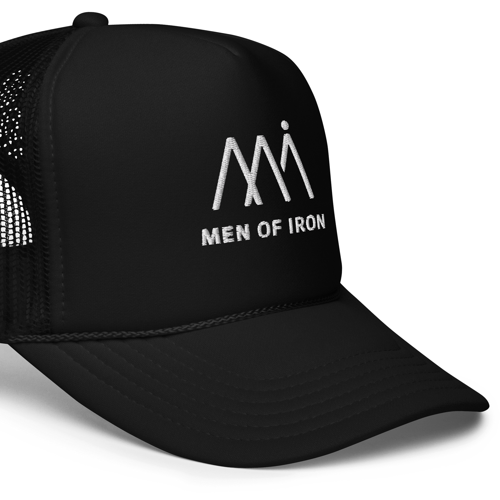 Men of Iron Simple Trucker Hat product image (5)