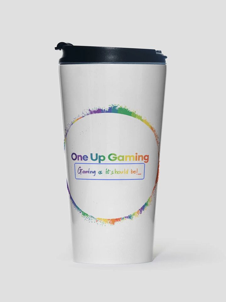 OUG Rainbow Logo Stainless Steel Travel Mug product image (1)
