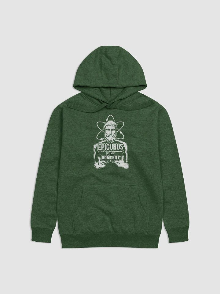 Epicurus Is My Homeboy (Cotton Heritage Unisex Premium Hoodie) product image (1)
