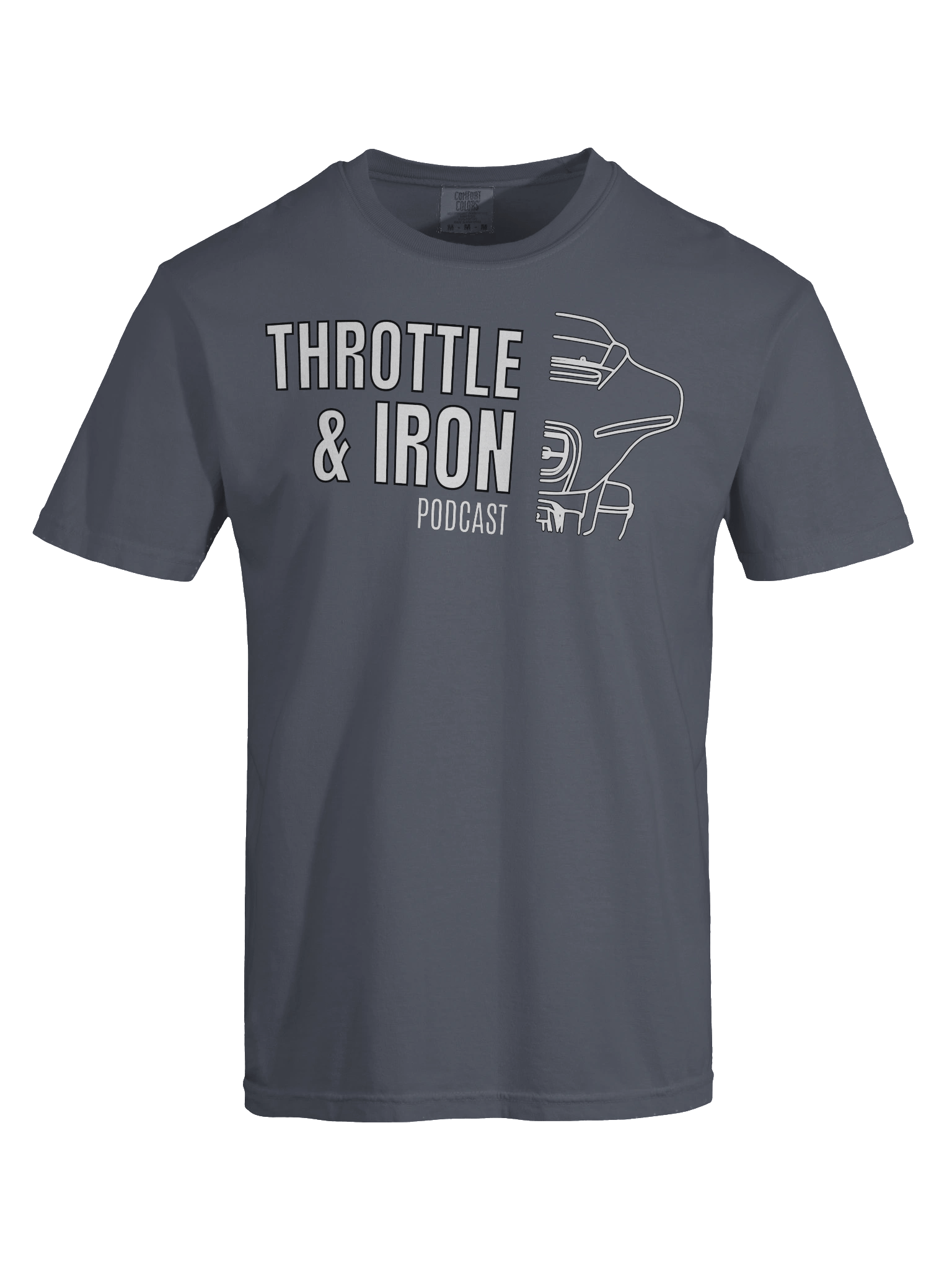 Throttle & Iron Podcast (HDSG) Tee product image (37)