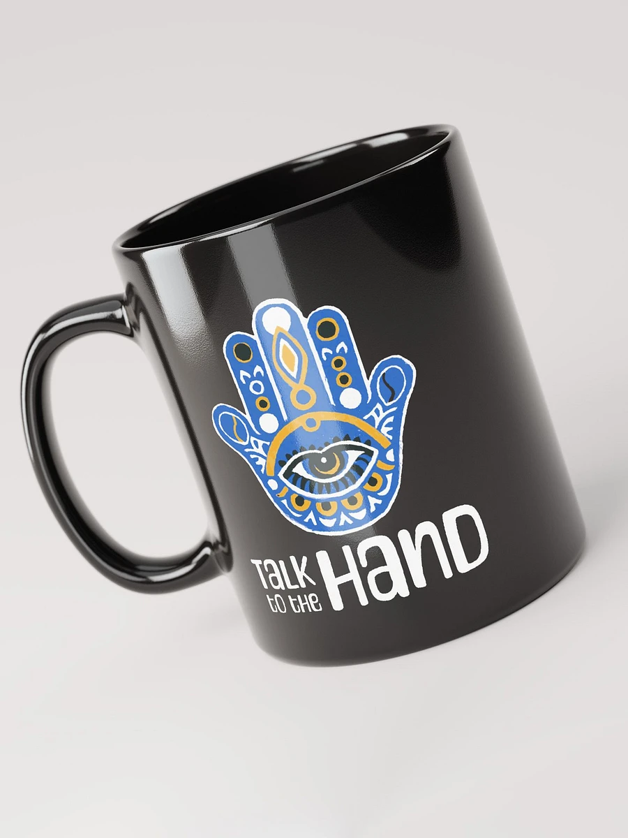 Talk to the Hand Hamsa Mug product image (3)