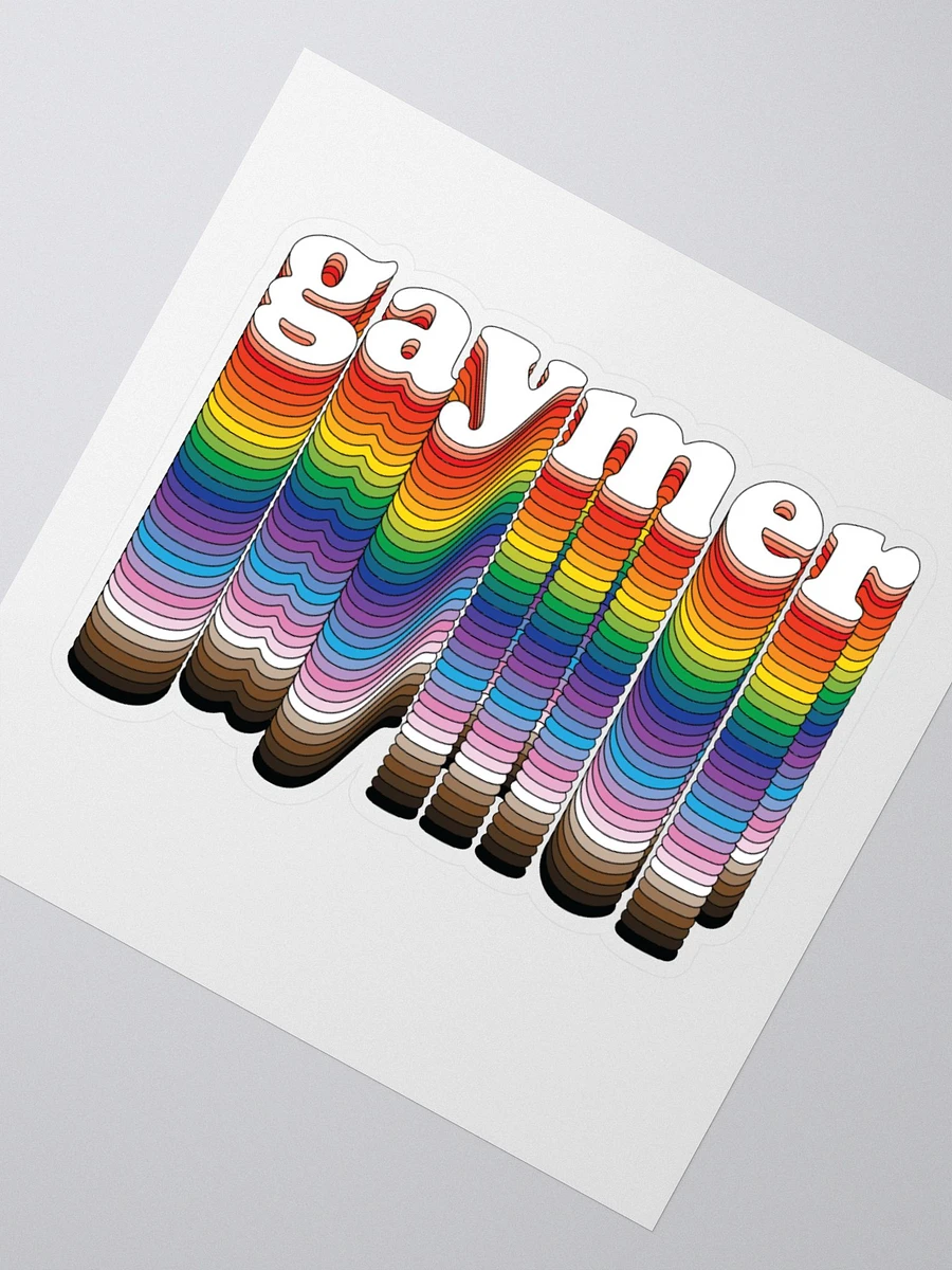 Pride Gaymer Sticker product image (2)