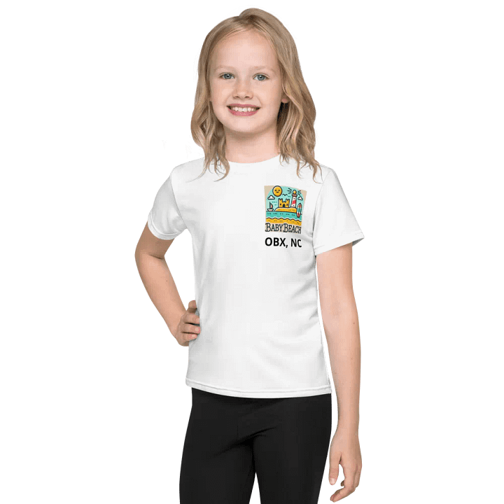 Sunshine Shores All-Over Print Kid's Tee - OBX, NC product image (1)