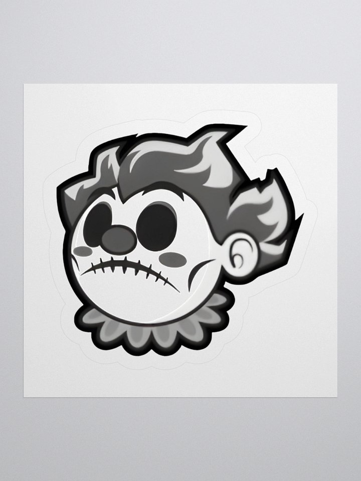 Dead CCJ - Black & White Sticker product image (1)