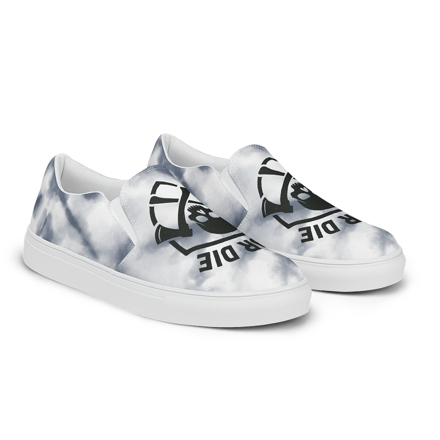 Skull & Axes Slip-On Canvas Shoes product image (2)