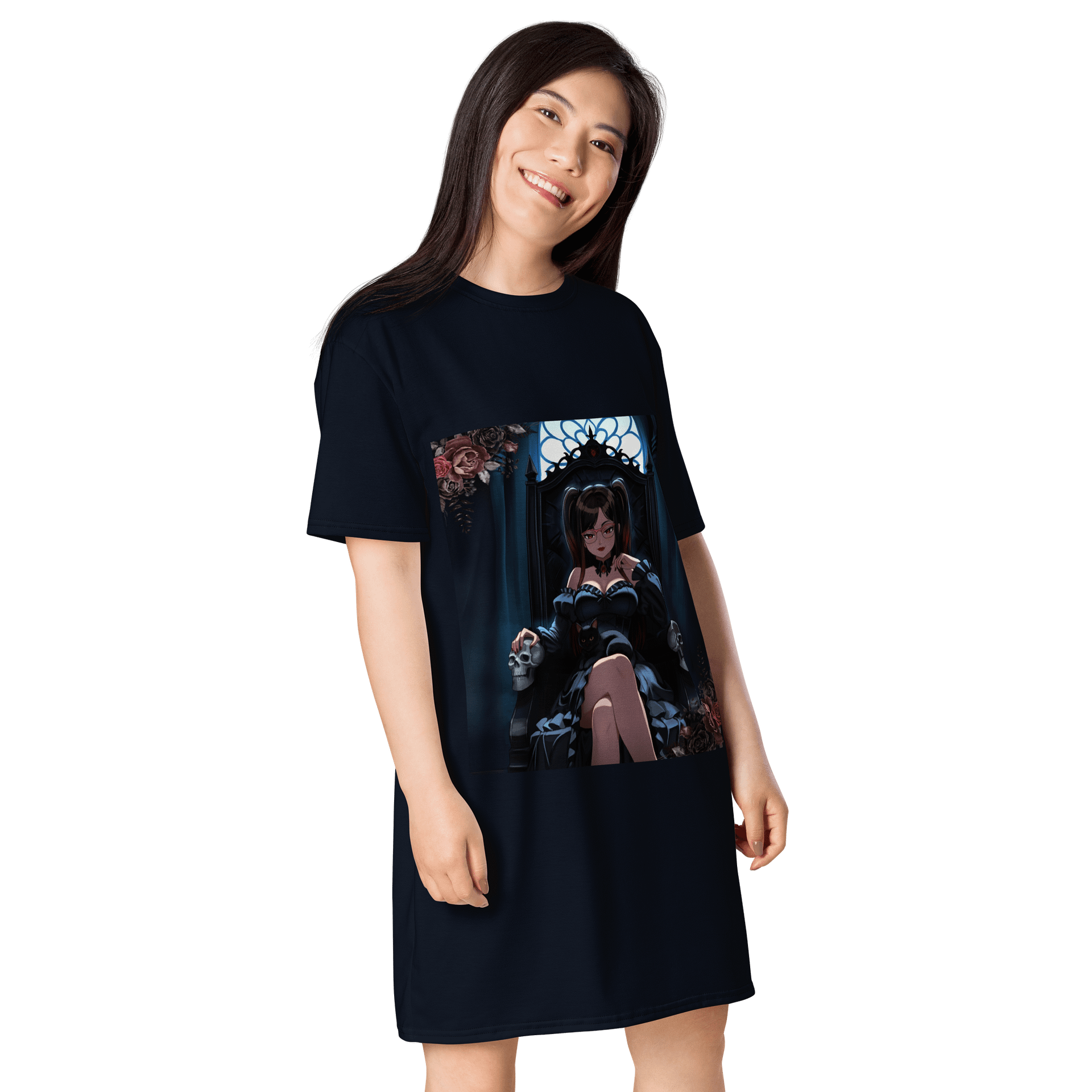Giggly's House of Horror 2025 T-Shirt Dress product image (4)