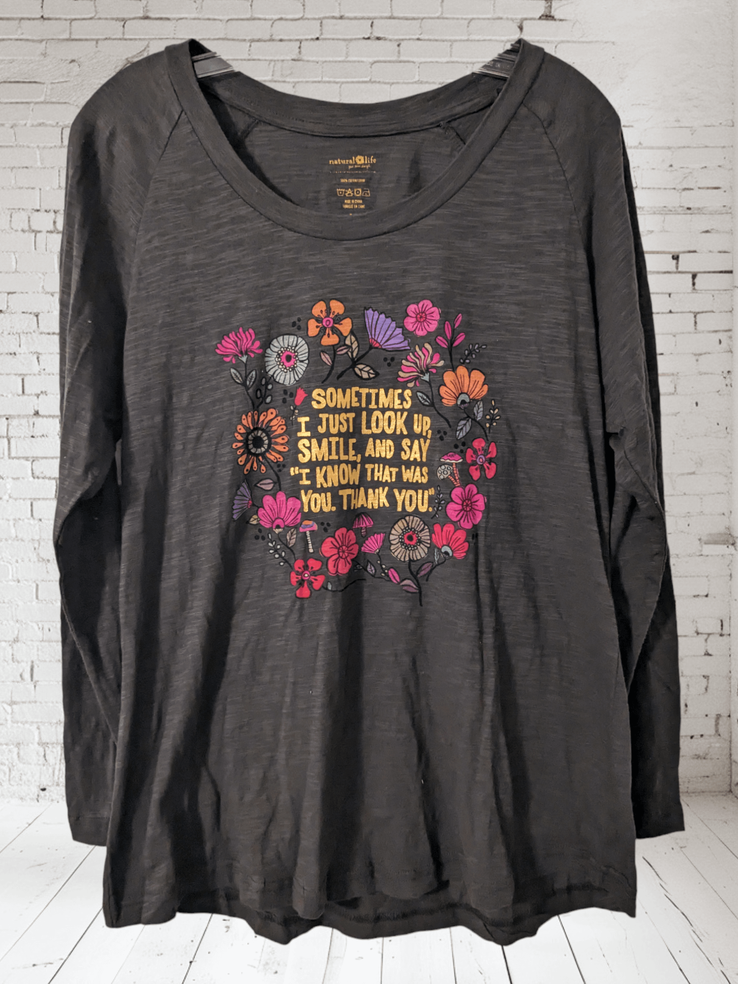 M Gratitude Long Sleeve product image (1)