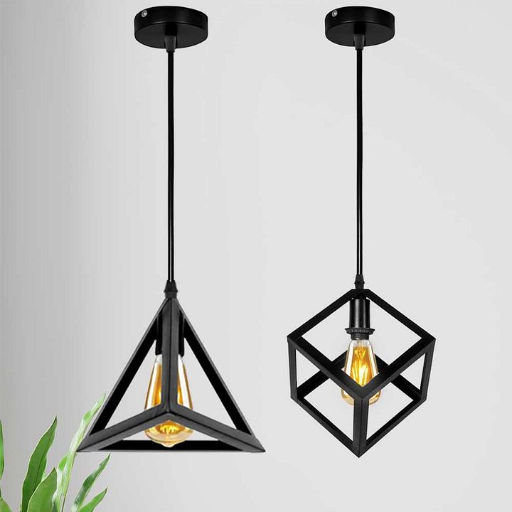 Triangle / Square Cube Shaped Hanging Light product image (1)