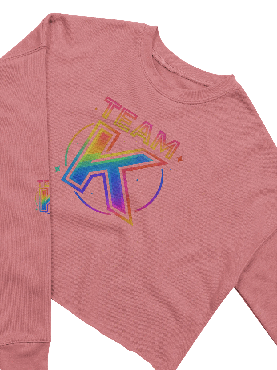 TEAM K Pride 1 Crop Sweatshirt product image (3)