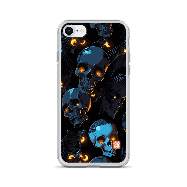 Dark Skull Pattern iPhone® Case product image (1)