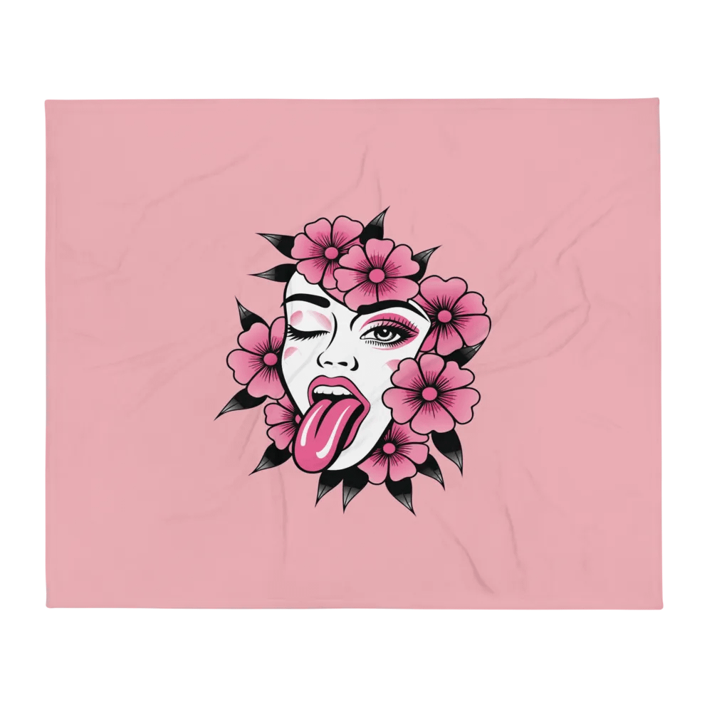 Floral Bliss Throw Blanket product image (1)