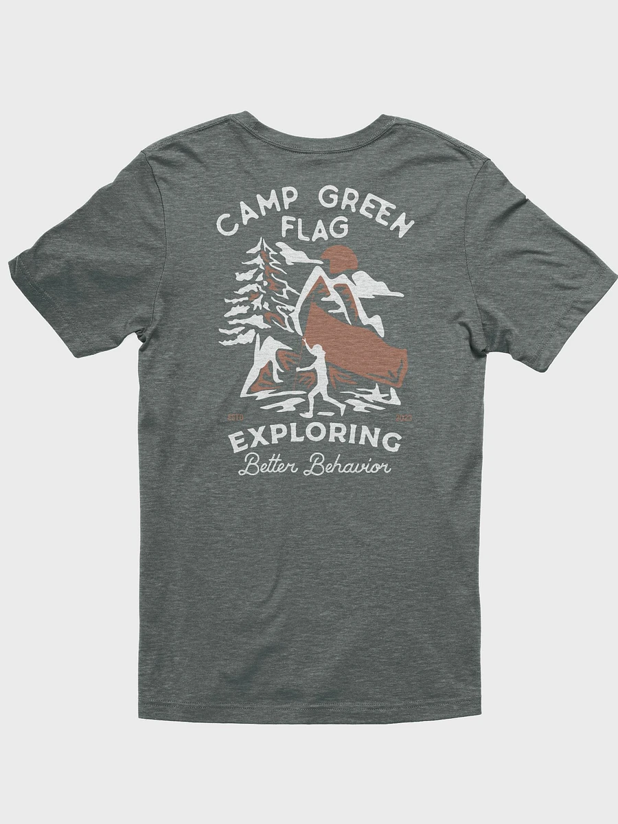 Camp Green Flag Silhouette Unisex Tee product image (5)